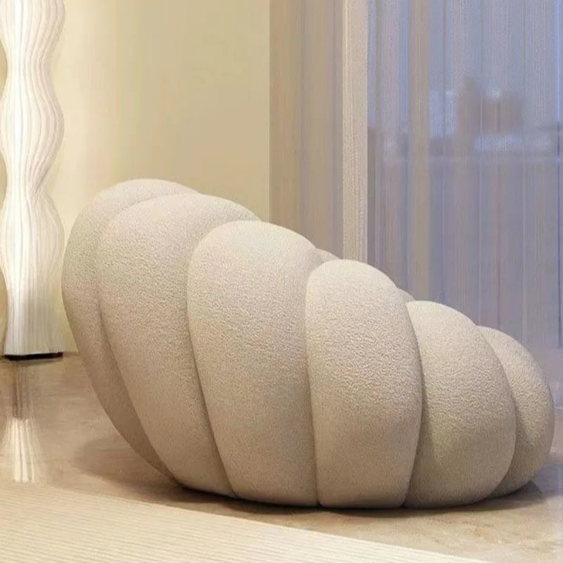 Comfortable Pumpkin Shape Living Room Lazy Sofa Soft Luxury Creative Modern Nordic Bedroom Single Lazy Sofas Home Decorations