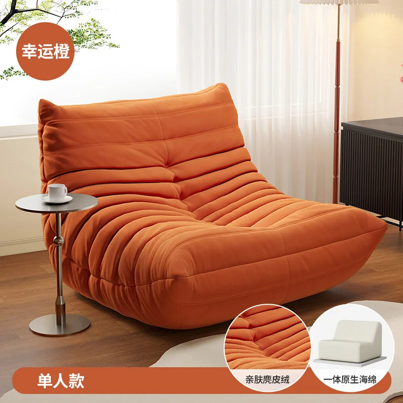 White Nordic Living Room Sofas Modern Double Comfortable Bean Bag Sofa Lazy European Muebles Para El Hogar Muebles Para El Hogar — Modern Luxury