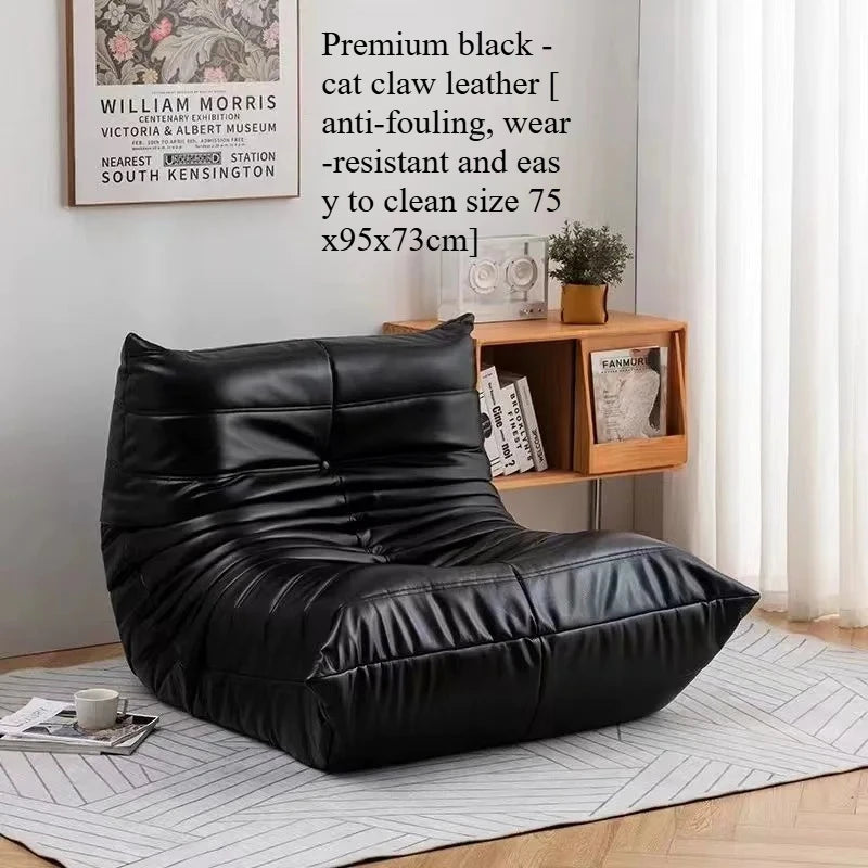 Caterpillar Sofa Lazy Sofa Can Lie Down And Sleep Original Togo Living Room Simple Recliner Cream Style Single Sofa Sofá اريكة — Modern Luxury