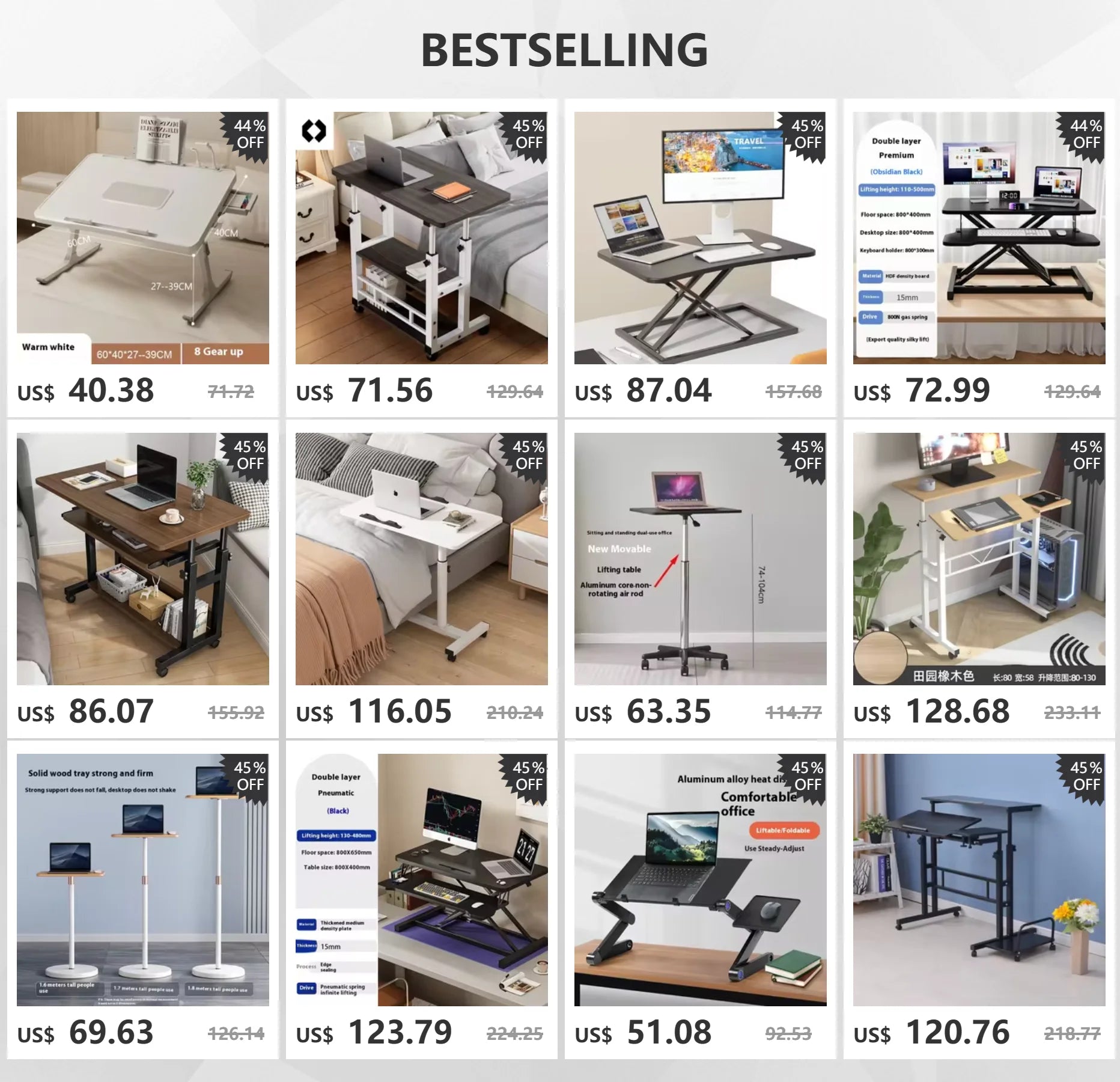 Bedside Table Room Desks Workshop Desk Organizer Computer Offices Office Reading Modern Automatic Study Seating Executive Gaming — Modern Luxury