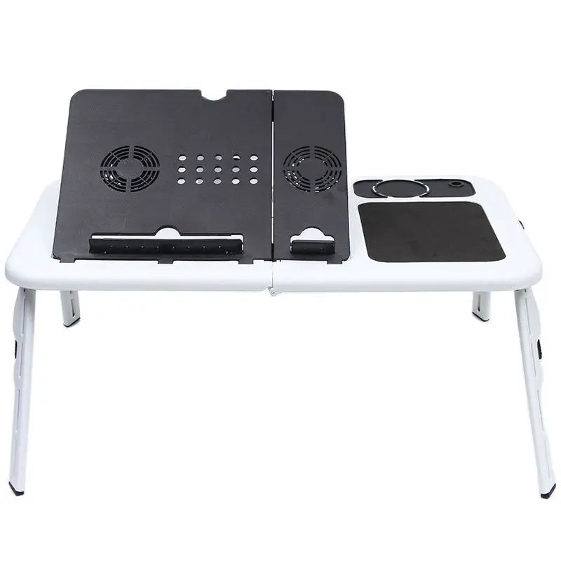 Laptop Desk Multifunctional Notebook Computer Table Stand-Type Folding Computer Table Usb Cooling Bed Notebook Computer Stand — Modern Luxury