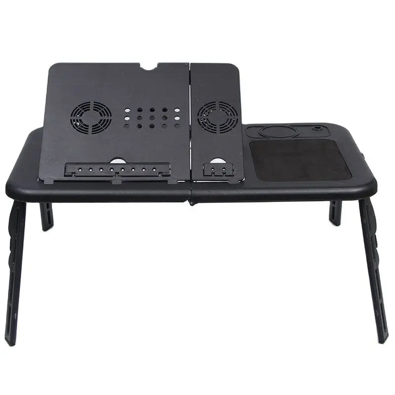 Laptop Desk Multifunctional Notebook Computer Table Stand-Type Folding Computer Table Usb Cooling Bed Notebook Computer Stand — Modern Luxury