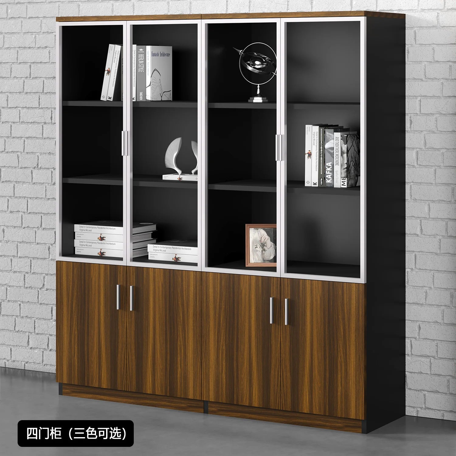 Wooden Boss Table Simple Modern Cabinet Designer Reading Reading Desk Secretary High Quality Art Bureau Meuble Office Furniture — Modern Luxury
