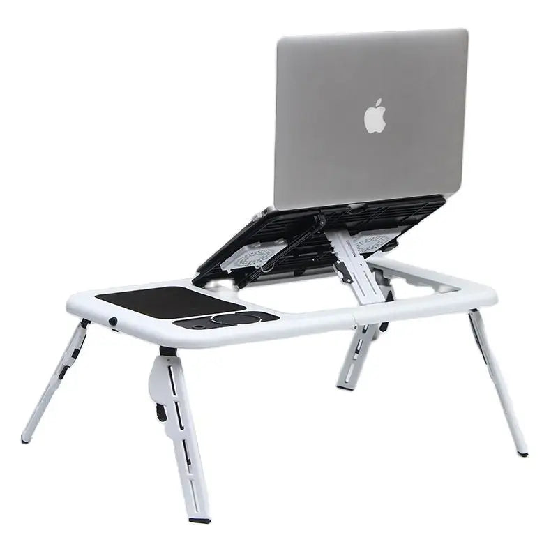 Laptop Desk Multifunctional Notebook Computer Table Stand-Type Folding Computer Table Usb Cooling Bed Notebook Computer Stand — Modern Luxury
