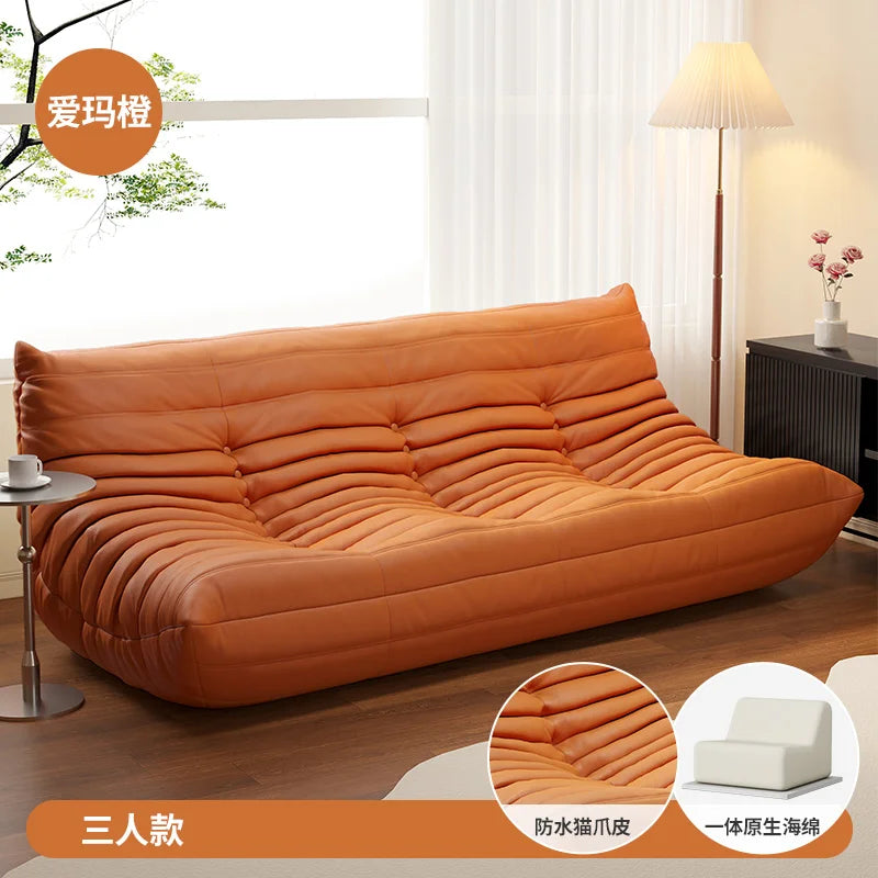 White Nordic Living Room Sofas Modern Double Comfortable Bean Bag Sofa Lazy European Muebles Para El Hogar Muebles Para El Hogar — Modern Luxury