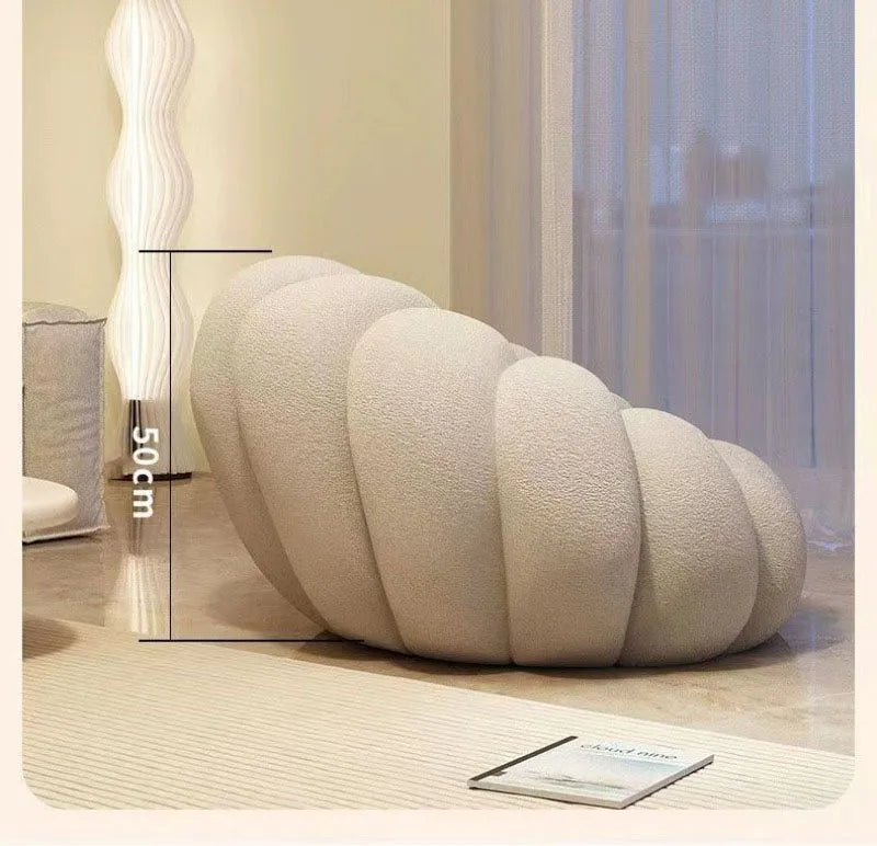 Comfortable Pumpkin Shape Living Room Lazy Sofa Soft Luxury Creative Modern Nordic Bedroom Single Lazy Sofas Home Decorations