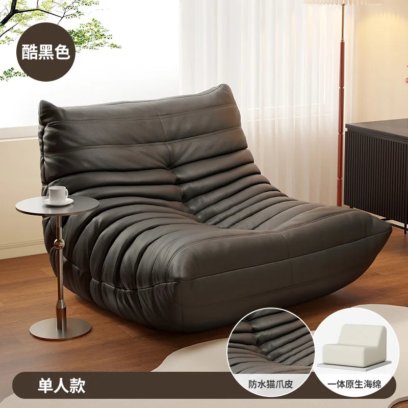 White Nordic Living Room Sofas Modern Double Comfortable Bean Bag Sofa Lazy European Muebles Para El Hogar Muebles Para El Hogar — Modern Luxury