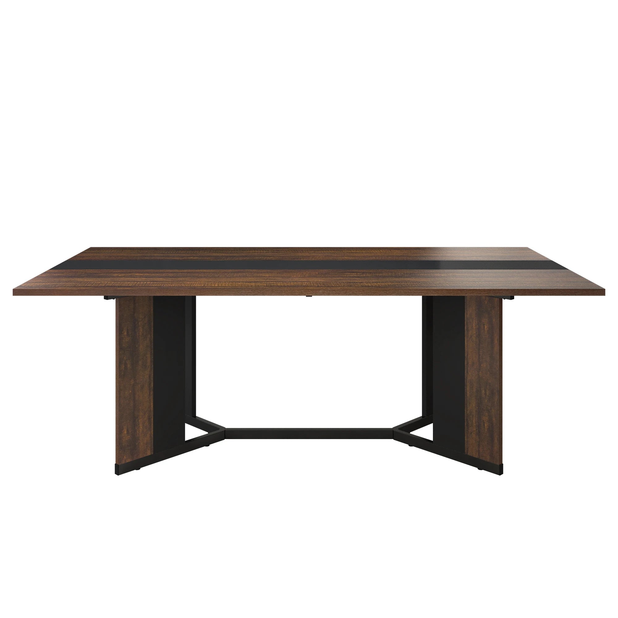 71" Signature Marble-Finish Dining Table – Modern Elegance For 4 To 10 Guests — Modern Luxury