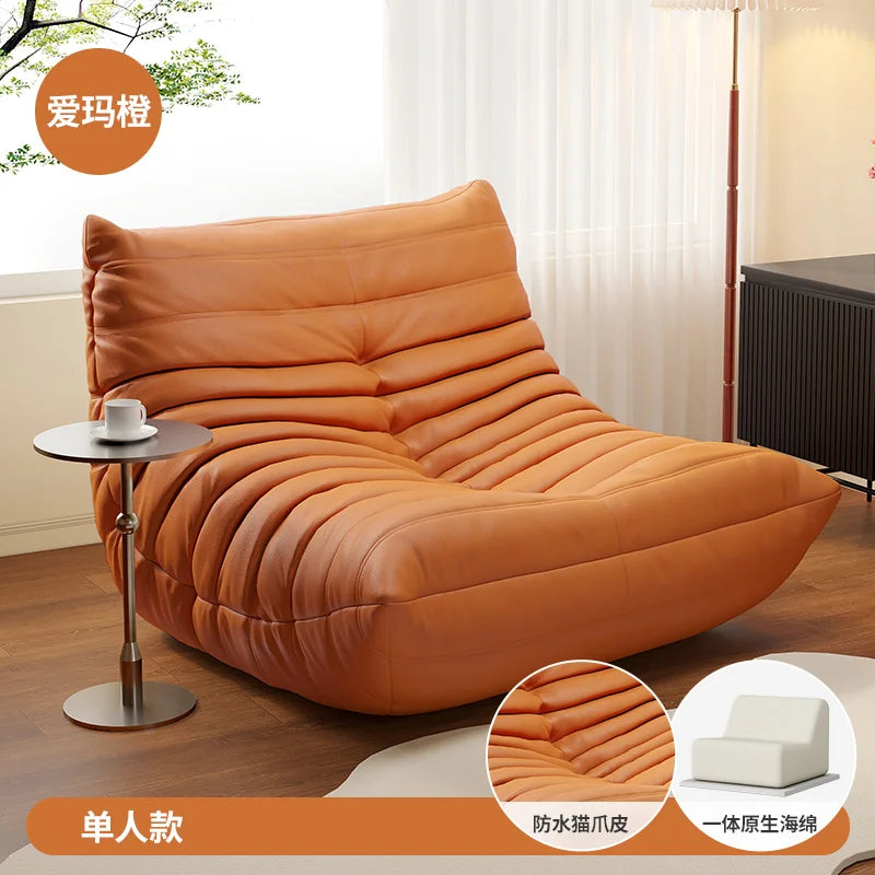 White Nordic Living Room Sofas Modern Double Comfortable Bean Bag Sofa Lazy European Muebles Para El Hogar Muebles Para El Hogar — Modern Luxury