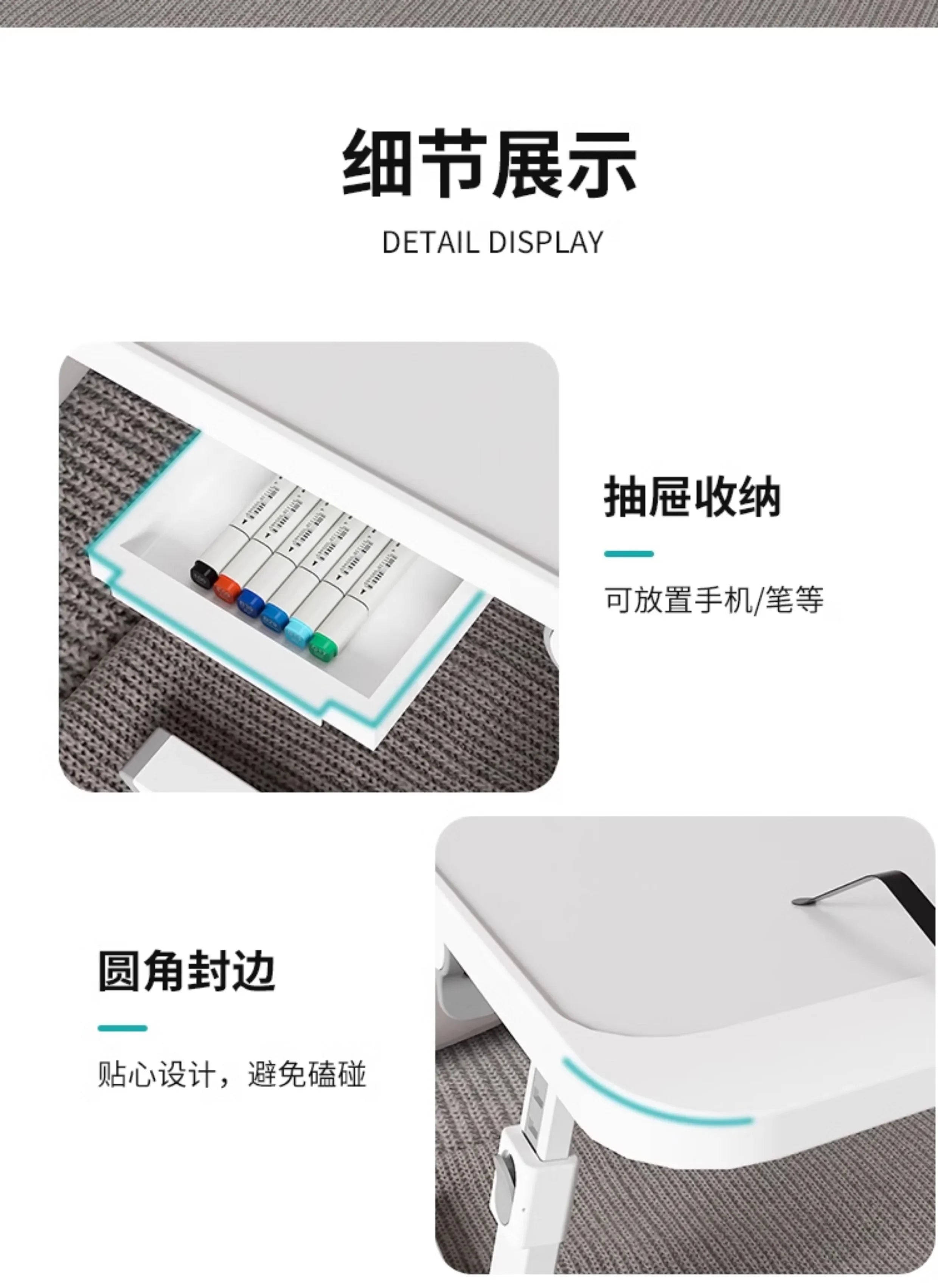 Bedside Table Room Desks Workshop Desk Organizer Computer Offices Office Reading Modern Automatic Study Seating Executive Gaming — Modern Luxury