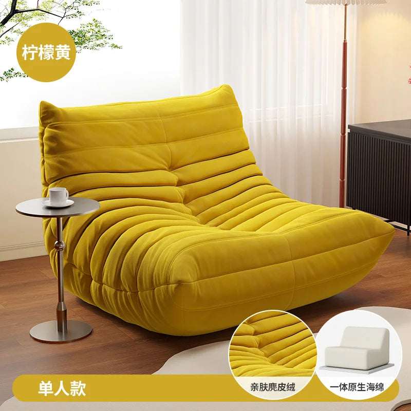 White Nordic Living Room Sofas Modern Double Comfortable Bean Bag Sofa Lazy European Muebles Para El Hogar Muebles Para El Hogar — Modern Luxury