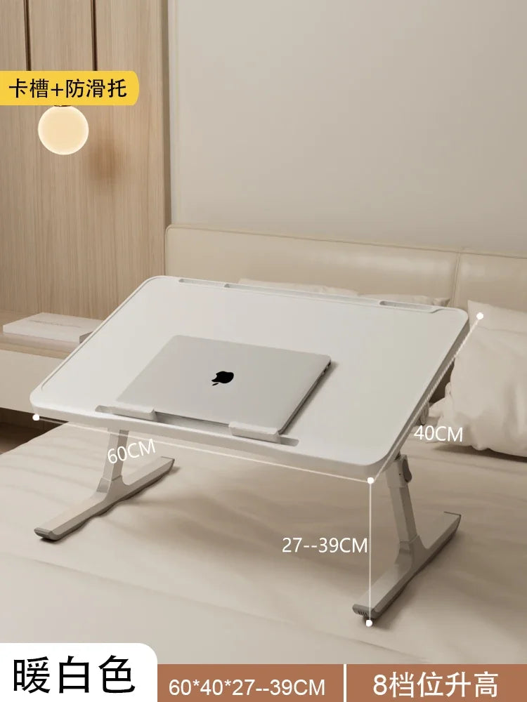 Multi-Functional Folding Laptop Stand Holder Study Table Desk Foldable Computer Desk For Bed Sofa Tea Serving Table Stand — Modern Luxury