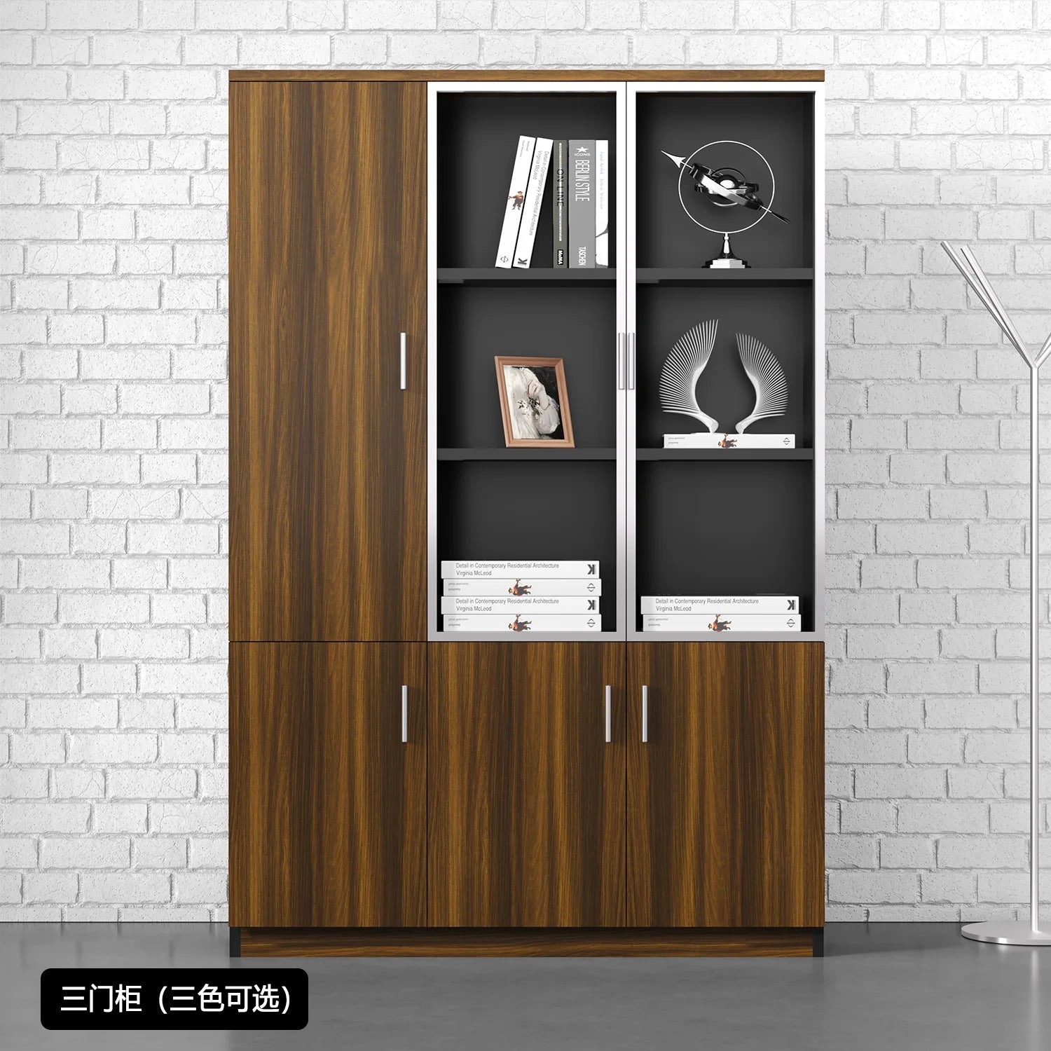 Wooden Boss Table Simple Modern Cabinet Designer Reading Reading Desk Secretary High Quality Art Bureau Meuble Office Furniture — Modern Luxury