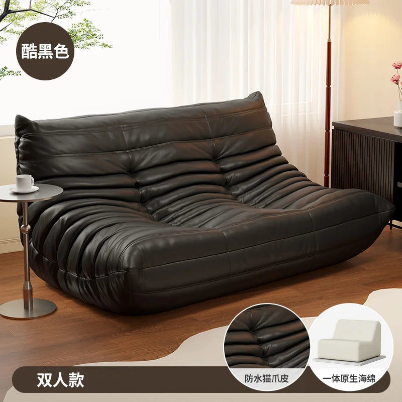 White Nordic Living Room Sofas Modern Double Comfortable Bean Bag Sofa Lazy European Muebles Para El Hogar Muebles Para El Hogar — Modern Luxury