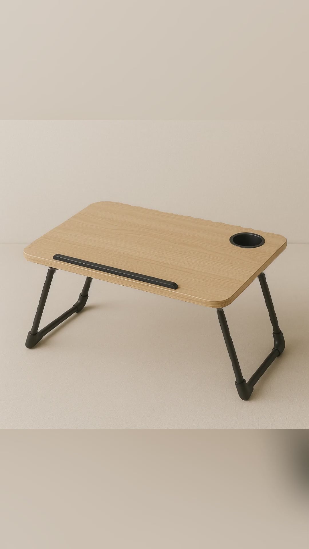 Multi-Functional Folding Laptop Stand Holder Study Table Desk Foldable Computer Desk For Bed Sofa Tea Serving Table Stand — Modern Luxury